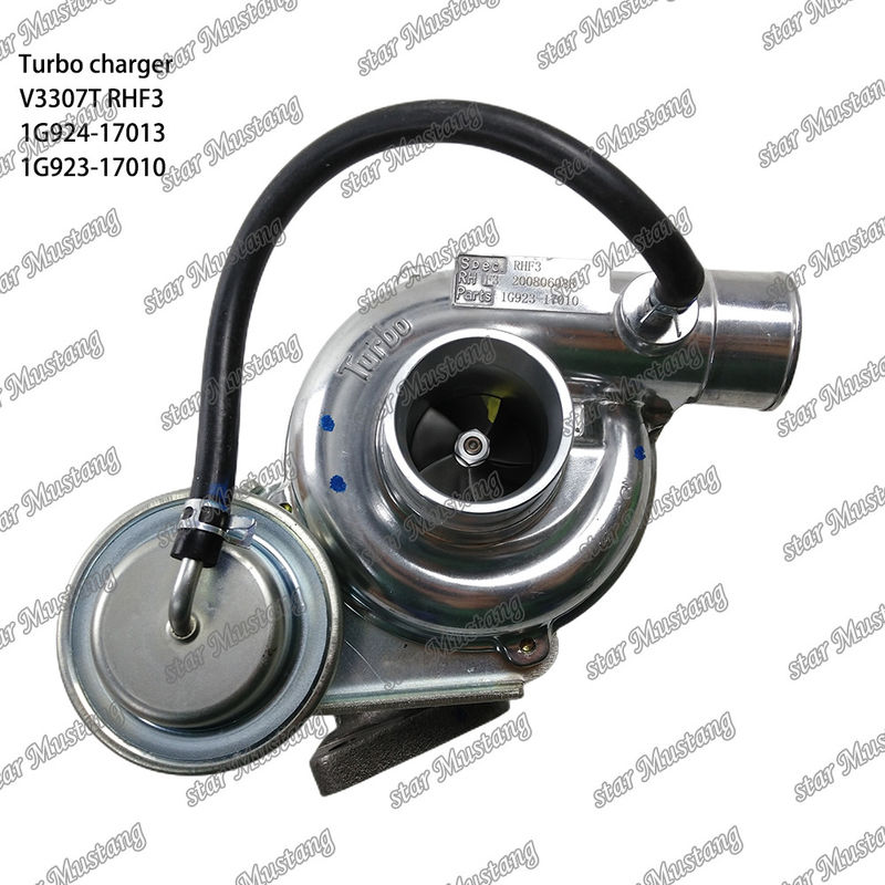 Turbocompressor V3307T 1G924-17013 RHF3 1G923-17010 Adequado para para Peças do motor KUBOTA