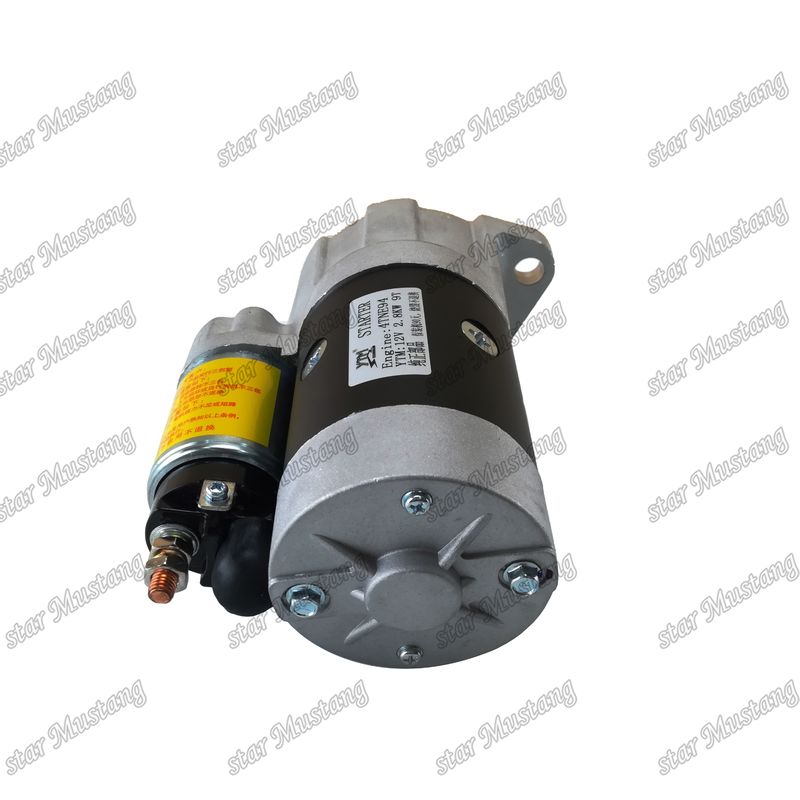 4TNE94 Motor de arranque de motor 12V 2.8KW 9T Para YANMAR Peças sobressalentes de motor