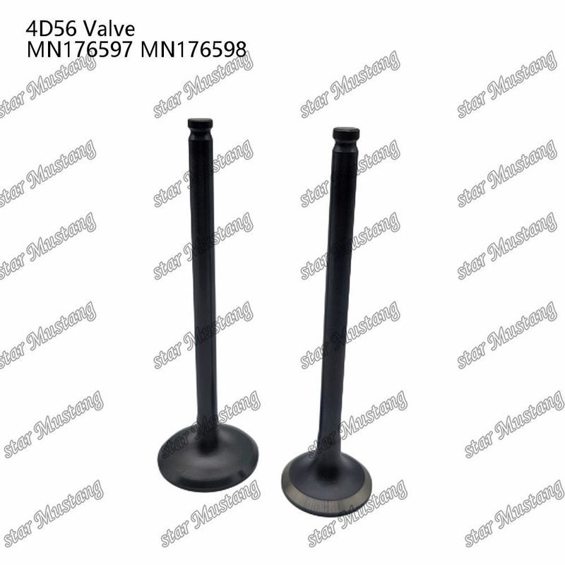 Válvula de estrutura integral 4D56 MN176597 MN176598 Parte do motor diesel Original Stock com suporte online Após