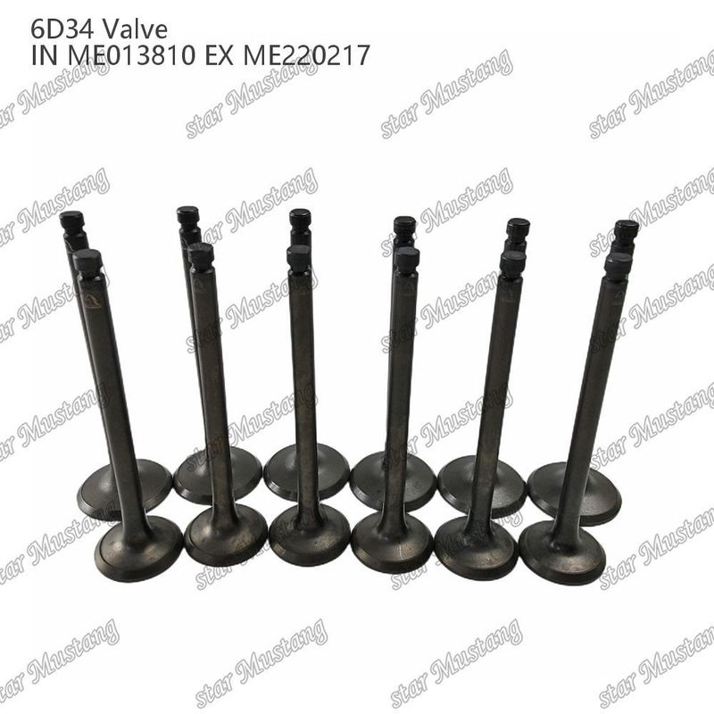 Válvula de estrutura integral 6D34 ME013810 ME220217 Parte do motor diesel Original Stock com suporte online Após