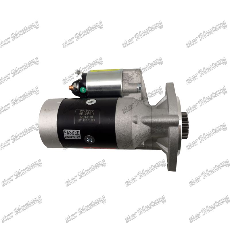 Motor de arranque de motor 12V 15T 2.8KW para peças sobressalentes de motor YANMAR