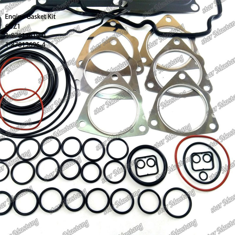 Kit completo de juntas 6UZ1 1-87813619-0 1-87813696-4 Adequado para peças de motores Isuzu