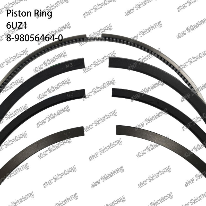 Anel de pistão 6UZ1 8-98056464-0 1-87813127-0 Adequado para peças de motores Isuzu