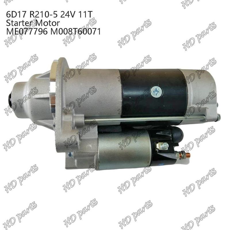 6D17 24V 11T R210-5 ME077796 M008T60071 Motor a diesel Motor de arranque Outra certificação