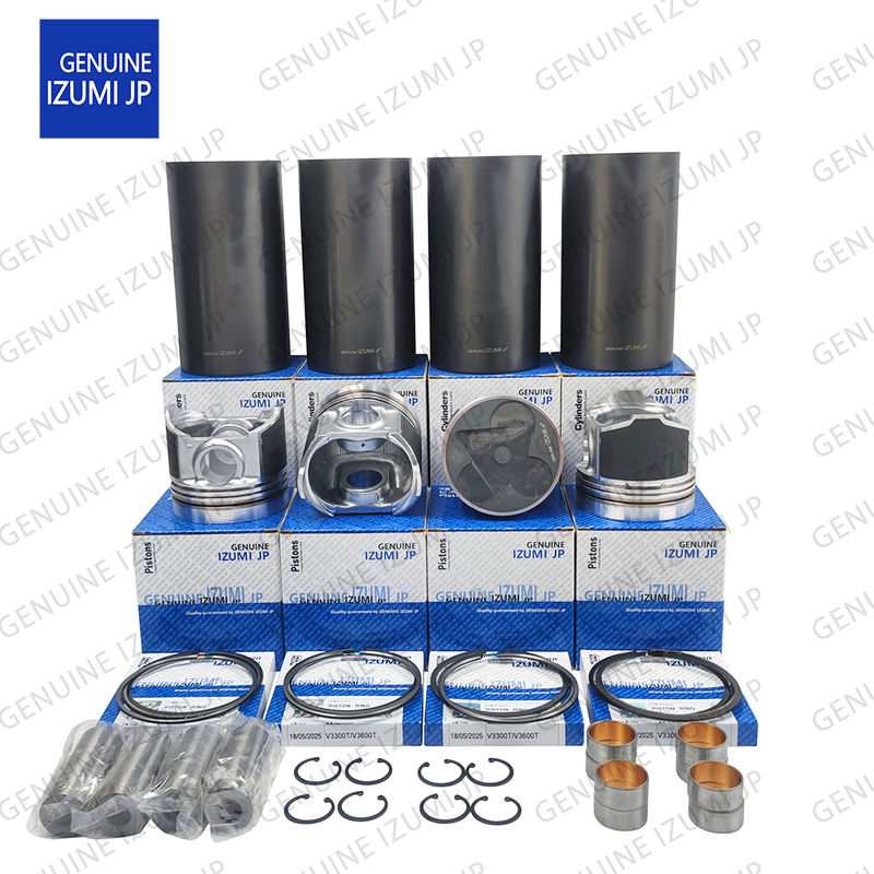 Kit de Camisas do Motor V3300T-12V Conjunto 1G563-21774 Para Peças de Reposição do Motor Kubota