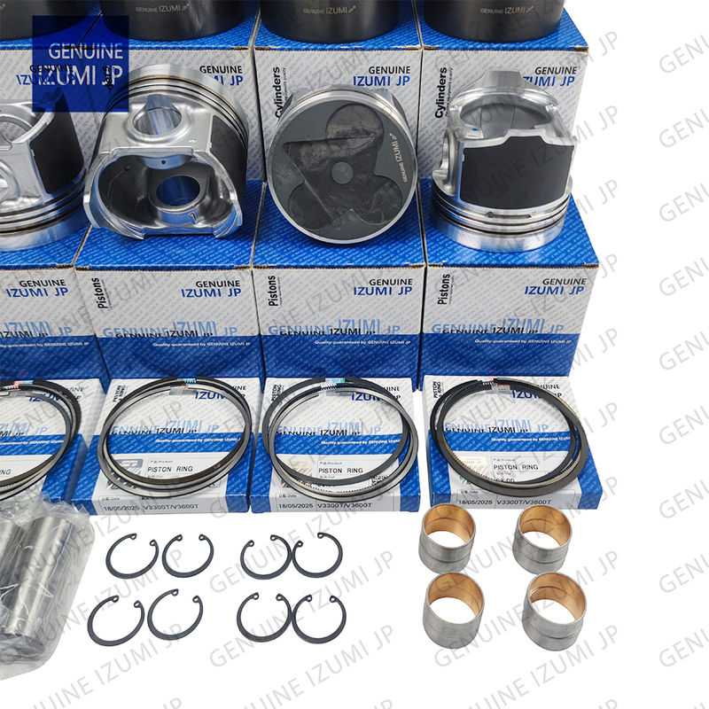 Kit de Camisas do Motor V3300T-12V Conjunto 1G563-21774 Para Peças de Reposição do Motor Kubota