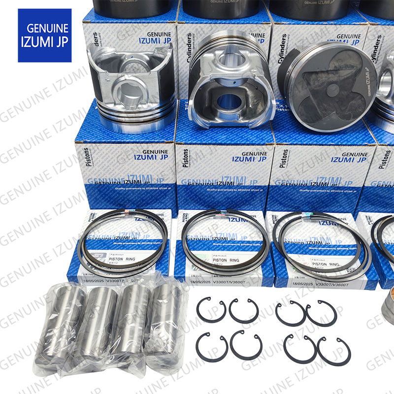 Kit de Camisas do Motor V3300T-12V Conjunto 1G563-21774 Para Peças de Reposição do Motor Kubota