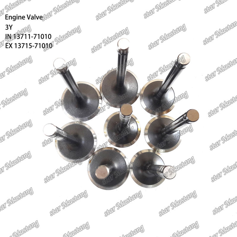 Válvula de estrutura integral 3Y 13711-71010 13715-71010 Diesel Engine Parts Original Stock com suporte online Após
