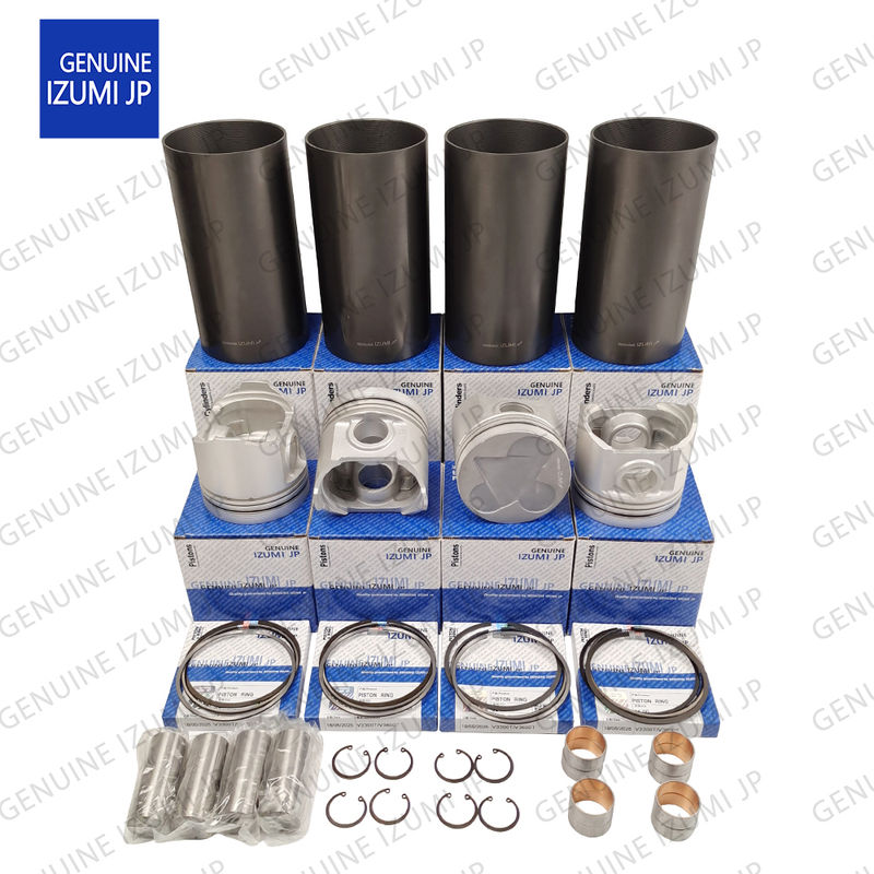 Kit de Camisas de Cilindro V3300-12V 1C011-21110 Para Peças de Reparo do Motor Diesel Kubota