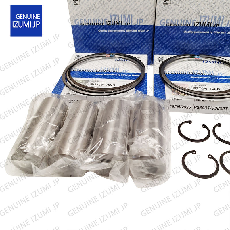 Kit de Camisas de Cilindro V3300-12V 1C011-21110 Para Peças de Reparo do Motor Diesel Kubota