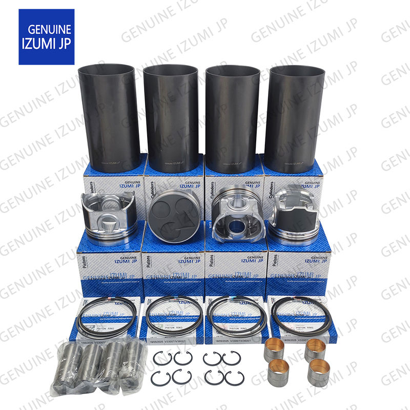 Kit de Camisa do Cilindro V3600T Pistão 1J510-21113 Para Peças de Reparo do Motor Diesel Kubota