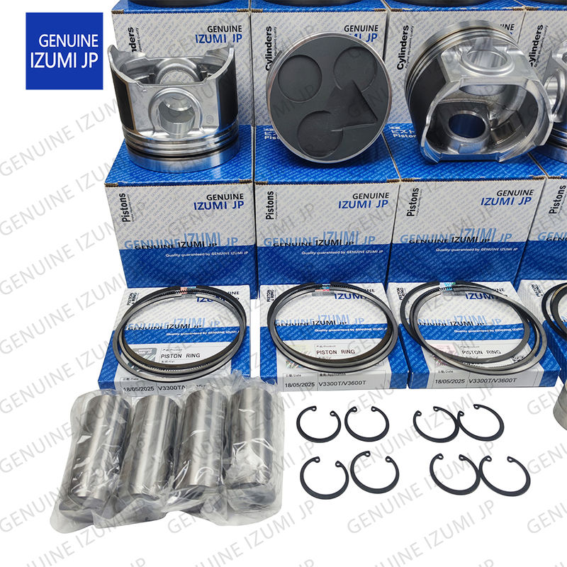 Kit de Camisa do Cilindro V3600T Pistão 1J510-21113 Para Peças de Reparo do Motor Diesel Kubota