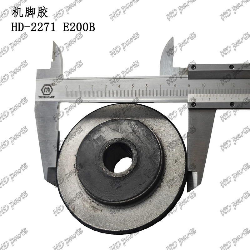 HD-2271 Motor Cushion Motor Mounting E200B Para Caterpillar Excavator Peças sobressalentes do motor