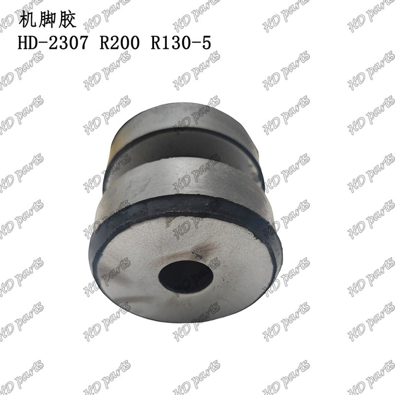HD-2307 R200 R130-5 Motor Cushion Motor Mounting para Hyundai Excavator Engine Peças sobressalentes