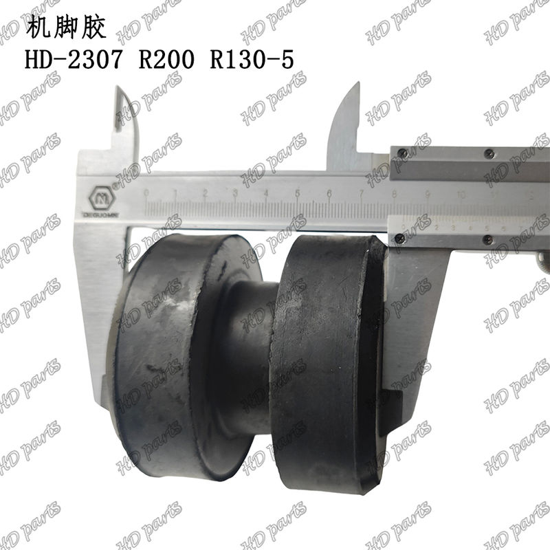 HD-2307 R200 R130-5 Motor Cushion Motor Mounting para Hyundai Excavator Engine Peças sobressalentes