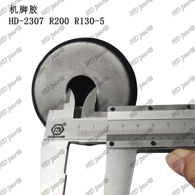 HD-2307 R200 R130-5 Motor Cushion Motor Mounting para Hyundai Excavator Engine Peças sobressalentes