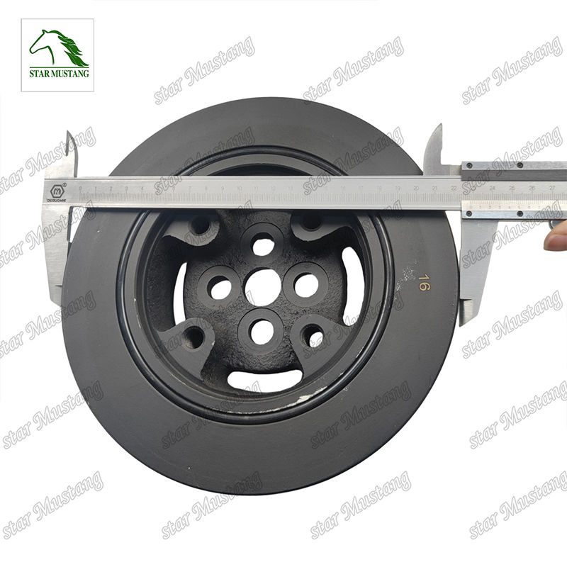 Polia da Árvore de Manivelas HD-2094 PC300-7 Diâmetro Externo 228mm Para Peças de Reposição do Motor de Escavadeira Komatsu