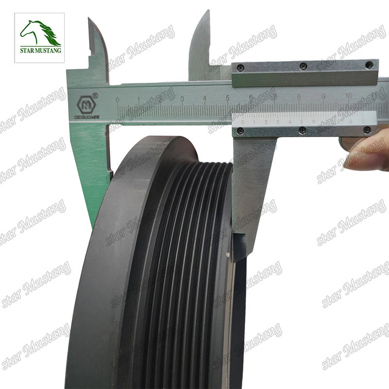 Polia da Árvore de Manivelas HD-2094 PC300-7 Diâmetro Externo 228mm Para Peças de Reposição do Motor de Escavadeira Komatsu
