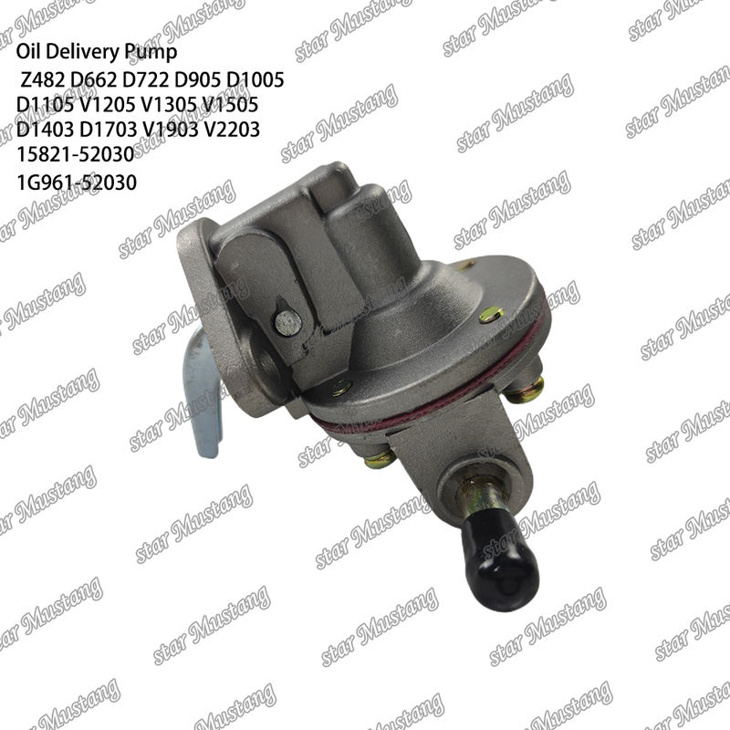Alimentação de Combustível Z482 D662 D722 D905 D1005 D1105 V1205 V1305 15821-52030 1G961-52030 Adequado para Peças de Motor Kubota