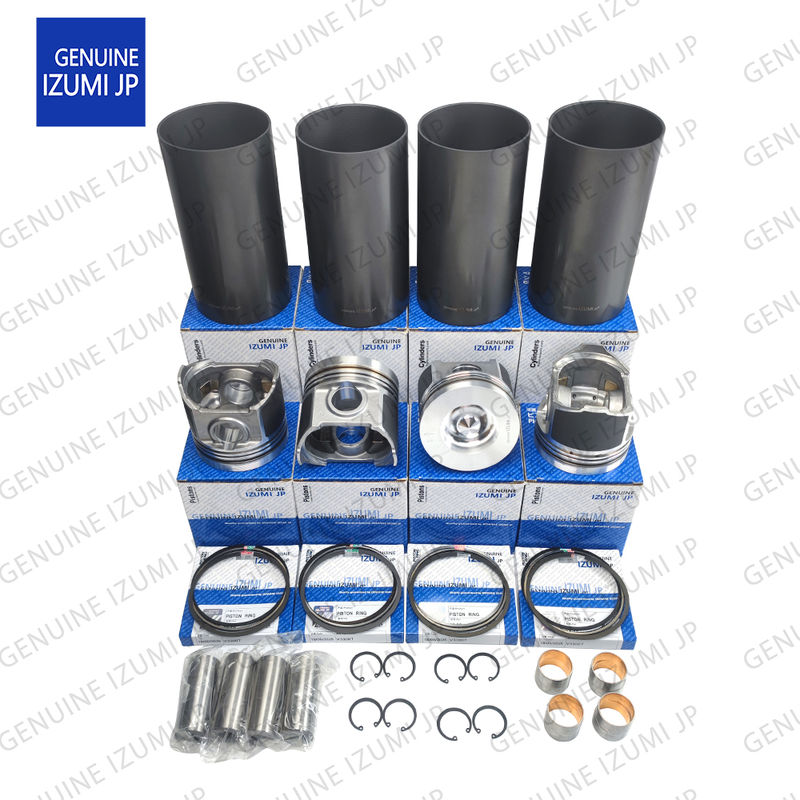 Kit de Camisa de Cilindro V3300T-16V Pistão 1C050-21112 Para Peças de Reparo do Motor Diesel Kubota