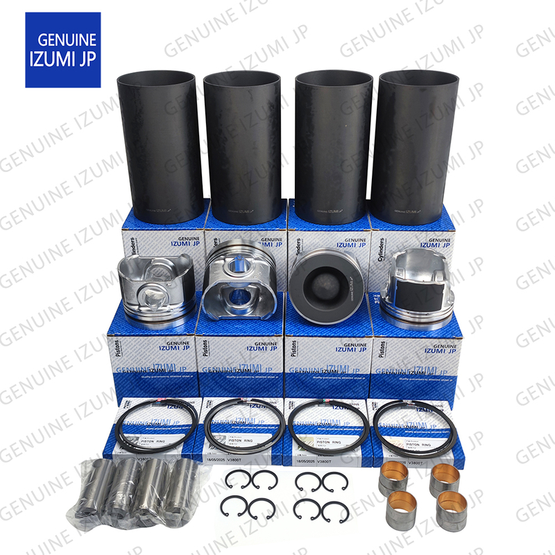 V3800T Kit de revestimento do cilindro pistão 1J508-21110 Para peças de reparação de motores diesel Kubota