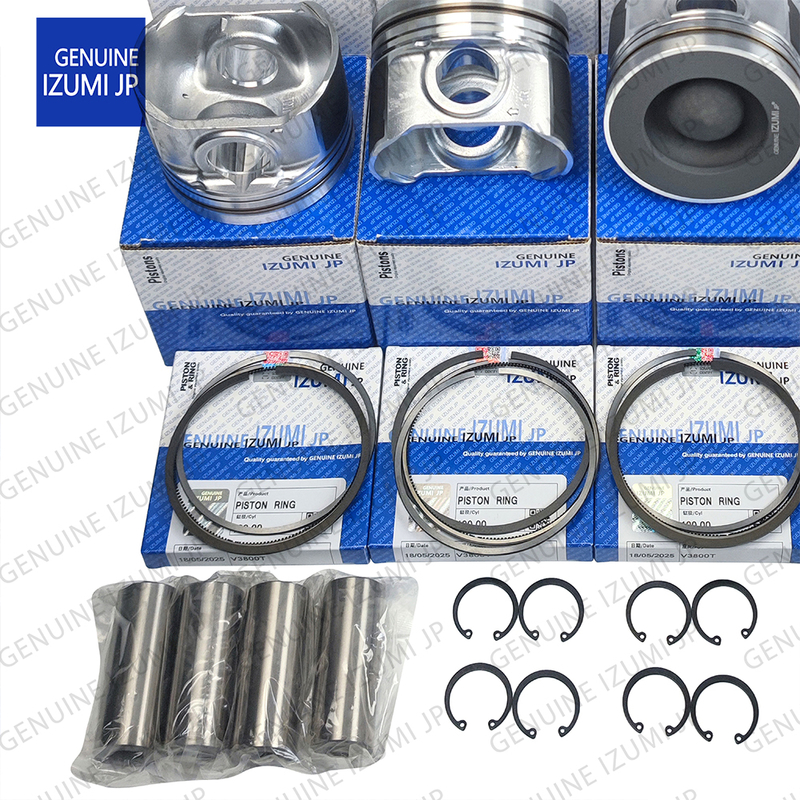 V3800T Kit de revestimento do cilindro pistão 1J508-21110 Para peças de reparação de motores diesel Kubota