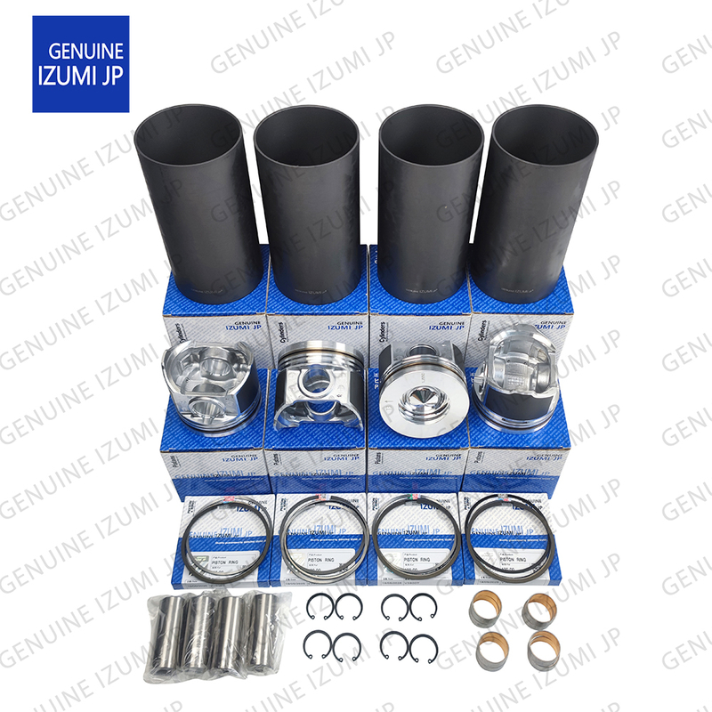 V3800T Kit de revestimento do cilindro pistão 1J550-21110 Para reparar peças de motores diesel Kubota