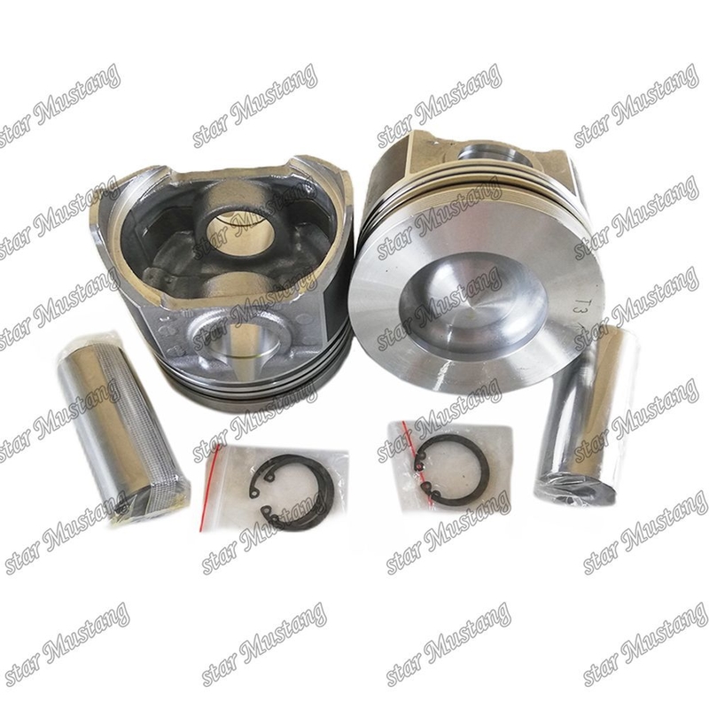 V3800 16V Pistão DI 1J550-21110 1J550-21112 1G514-21110 1G544-21110 Para Peças de Reparo do Motor Diesel Kubota