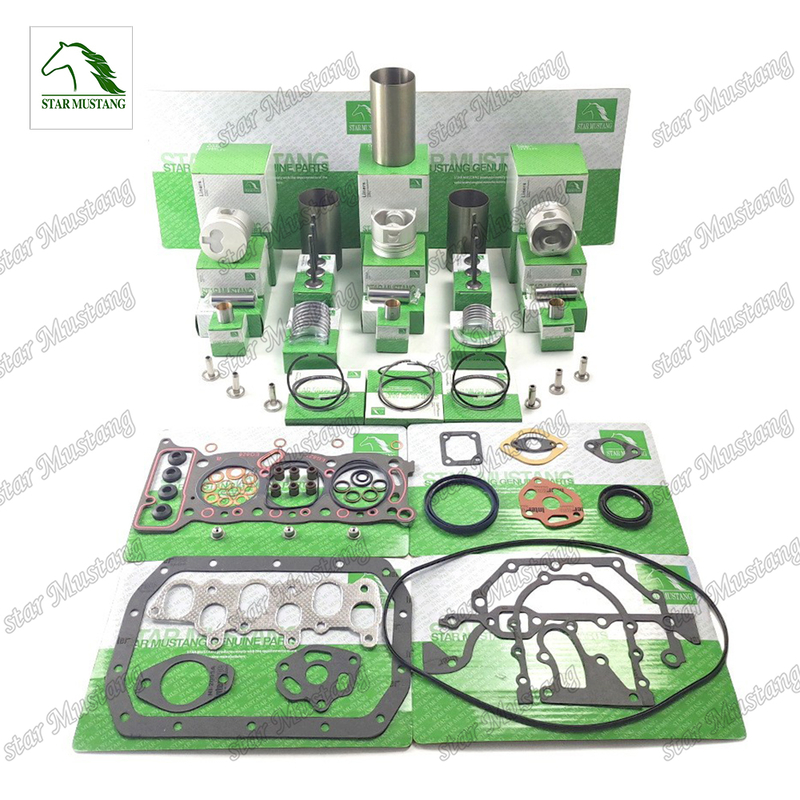 Kit de Reparo de Revisão 3KC1 8-94411-568-1 8-97176-893-0 Para Peças de Reparo do Motor Diesel Isuzu
