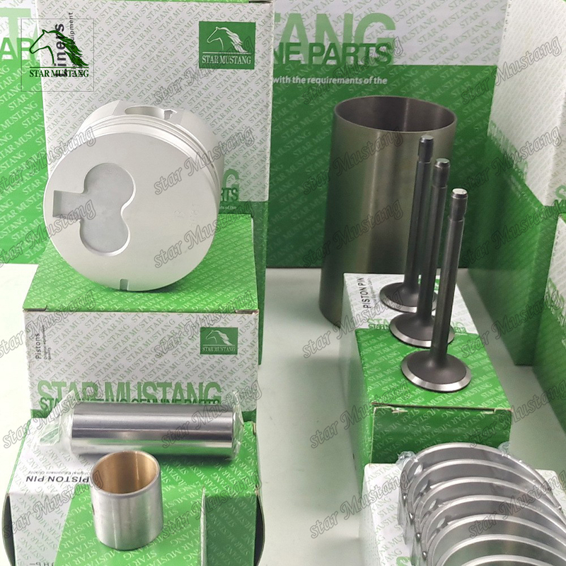 Kit de Reparo de Revisão 3KC1 8-94411-568-1 8-97176-893-0 Para Peças de Reparo do Motor Diesel Isuzu