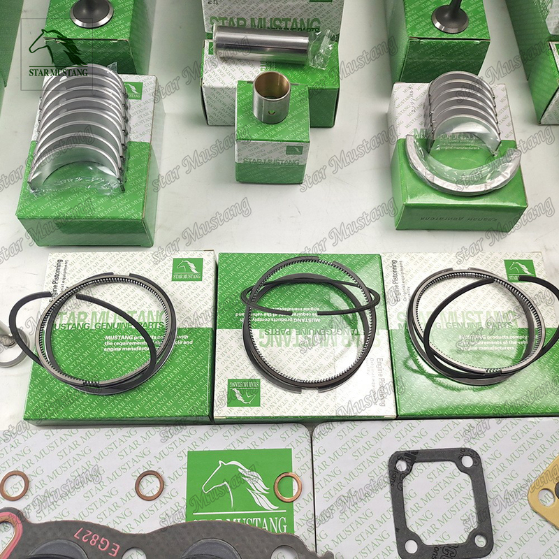Kit de Reparo de Revisão 3KC1 8-94411-568-1 8-97176-893-0 Para Peças de Reparo do Motor Diesel Isuzu