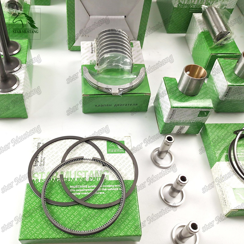 Kit de Reparo de Revisão 3KC2 8-97176-891-0 8-94375-201-1 Para Peças de Reparo do Motor Diesel Isuzu
