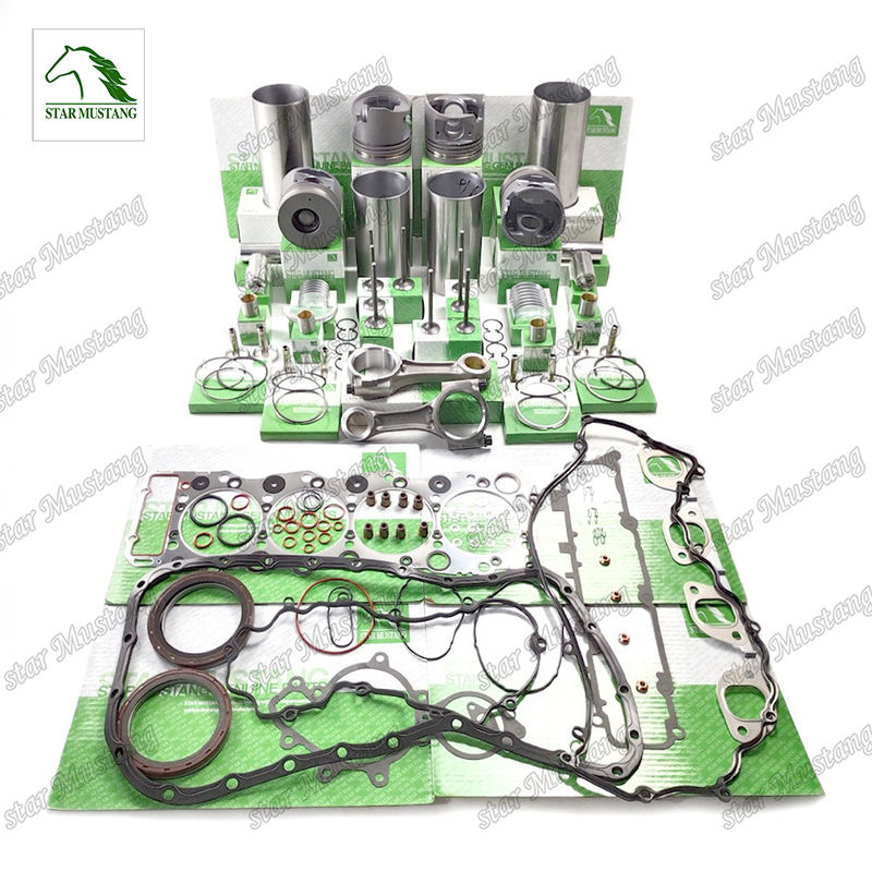 Kit de Reparo de Revisão Geral 4HG1 8-97183-666-0 Para Peças de Reparo do Motor Diesel Isuzu