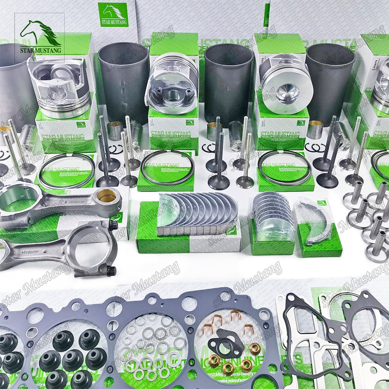 Kit de Reparo de Revisão Geral 4HL1 8-97312-643-0 8-97331-643-0 Para Peças de Reparo do Motor Diesel Isuzu