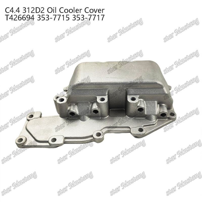 C4.4 Cobertura do refrigerador de óleo do motor diesel 353-7715 Cobertura do refrigerador de óleo de pistão para aplicações industriais