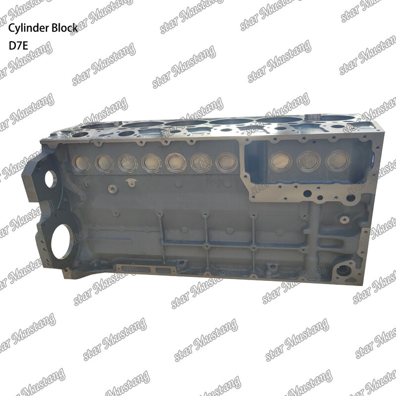 D7E Model Cylinder Block for Diesel Engine with Integral Structure and OEM Size