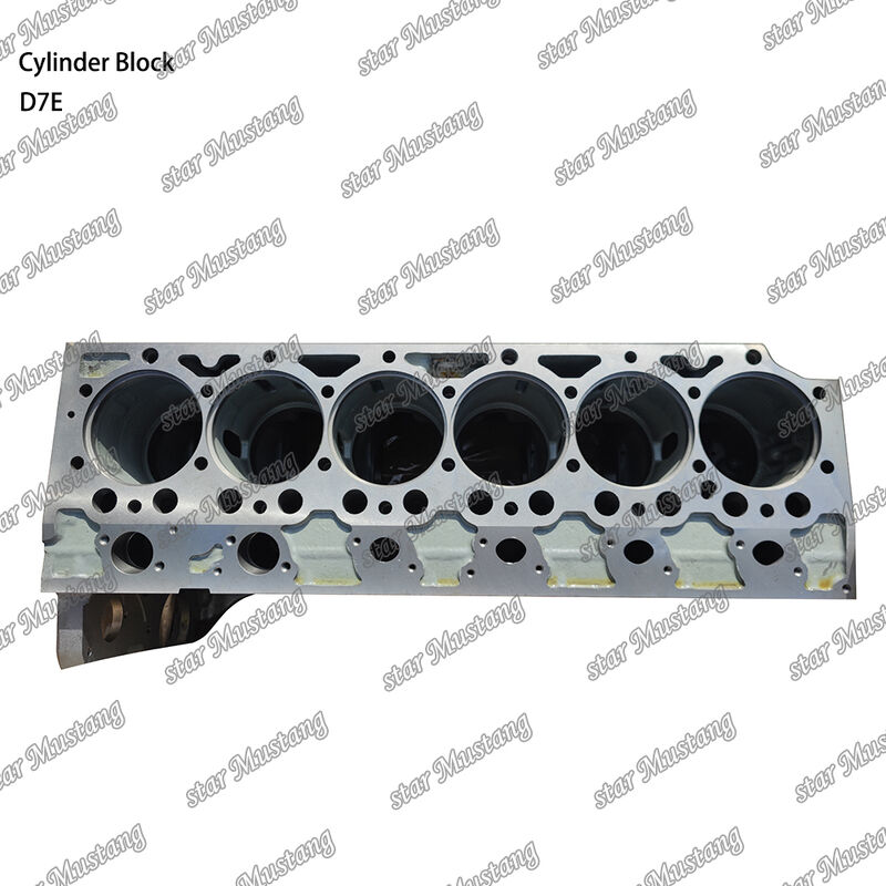 D7E Model Cylinder Block for Diesel Engine with Integral Structure and OEM Size